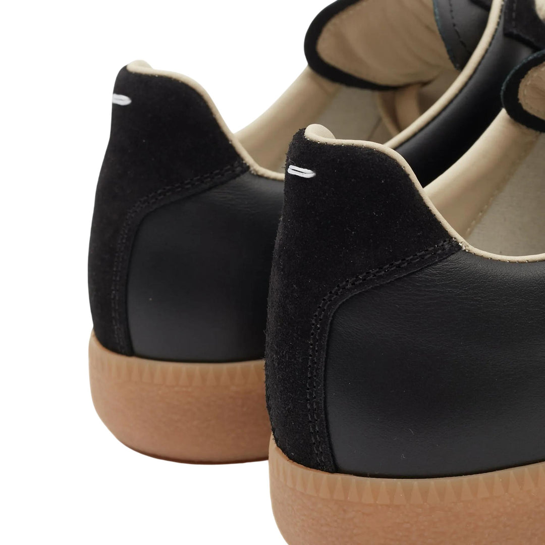 Club21 - Maison Margiela - Replica Drill Hairy Suede Sneakers - SNEAKERS - Black