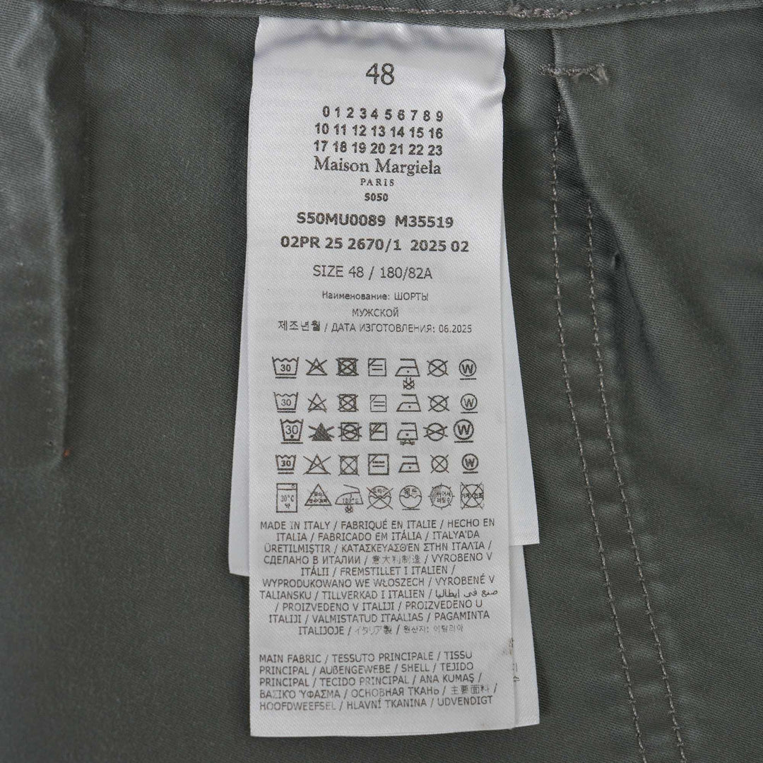 Club21 - Maison Margiela - Shorts Strong Stone Wash - SHORTS - Green