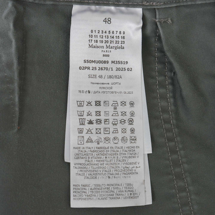 Club21 - Maison Margiela - Shorts Strong Stone Wash - SHORTS - Green
