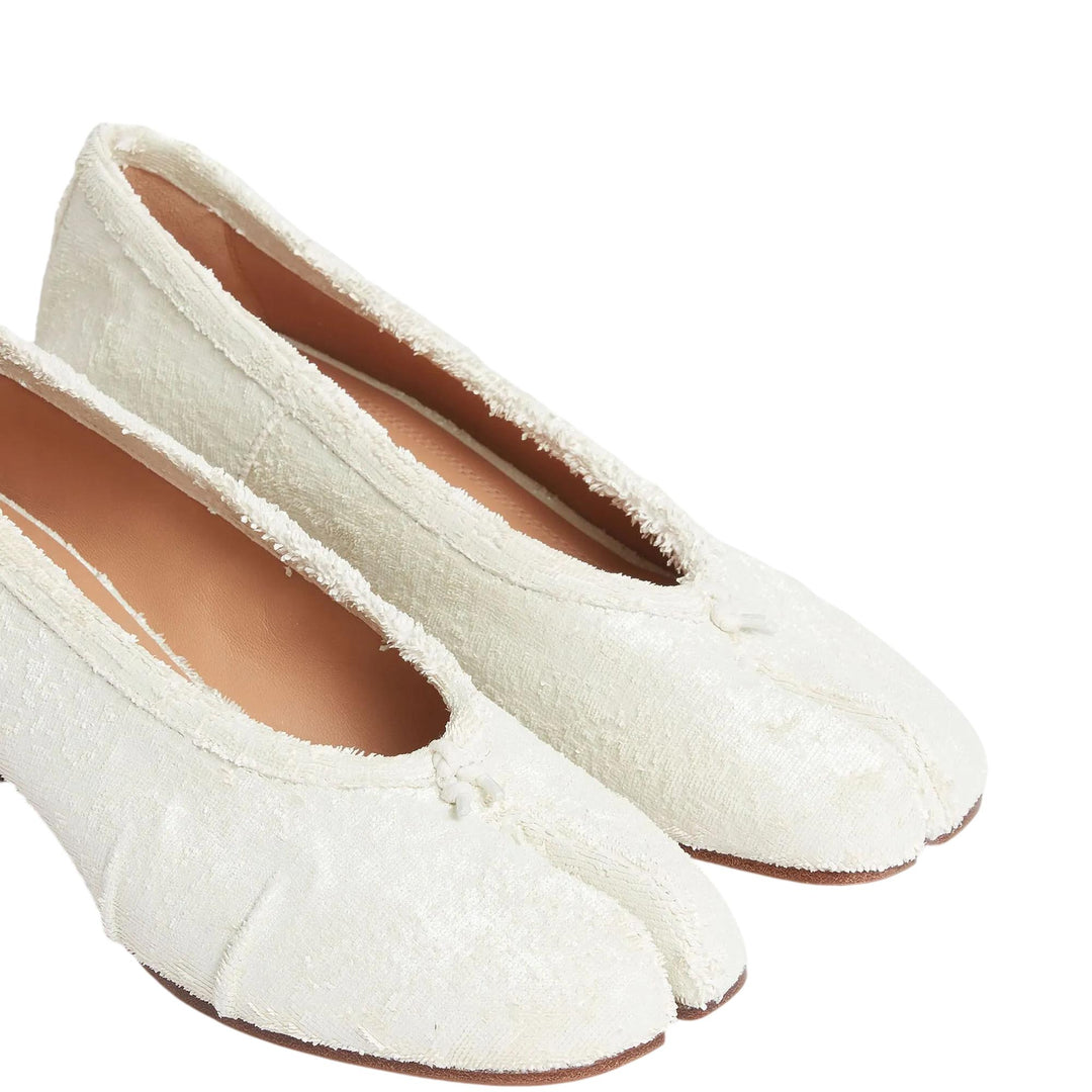 Club21 - Maison Margiela - Tabi Ballerina Heels - HEELS - White