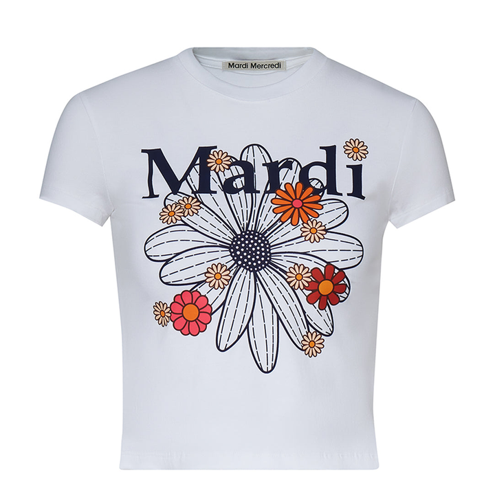 Cropped T-Shirt Flowermardi