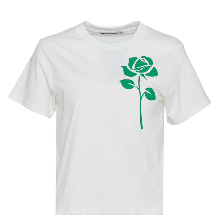Mardi_Mercredi_Slim_T-Shirt_Une_Rose_White