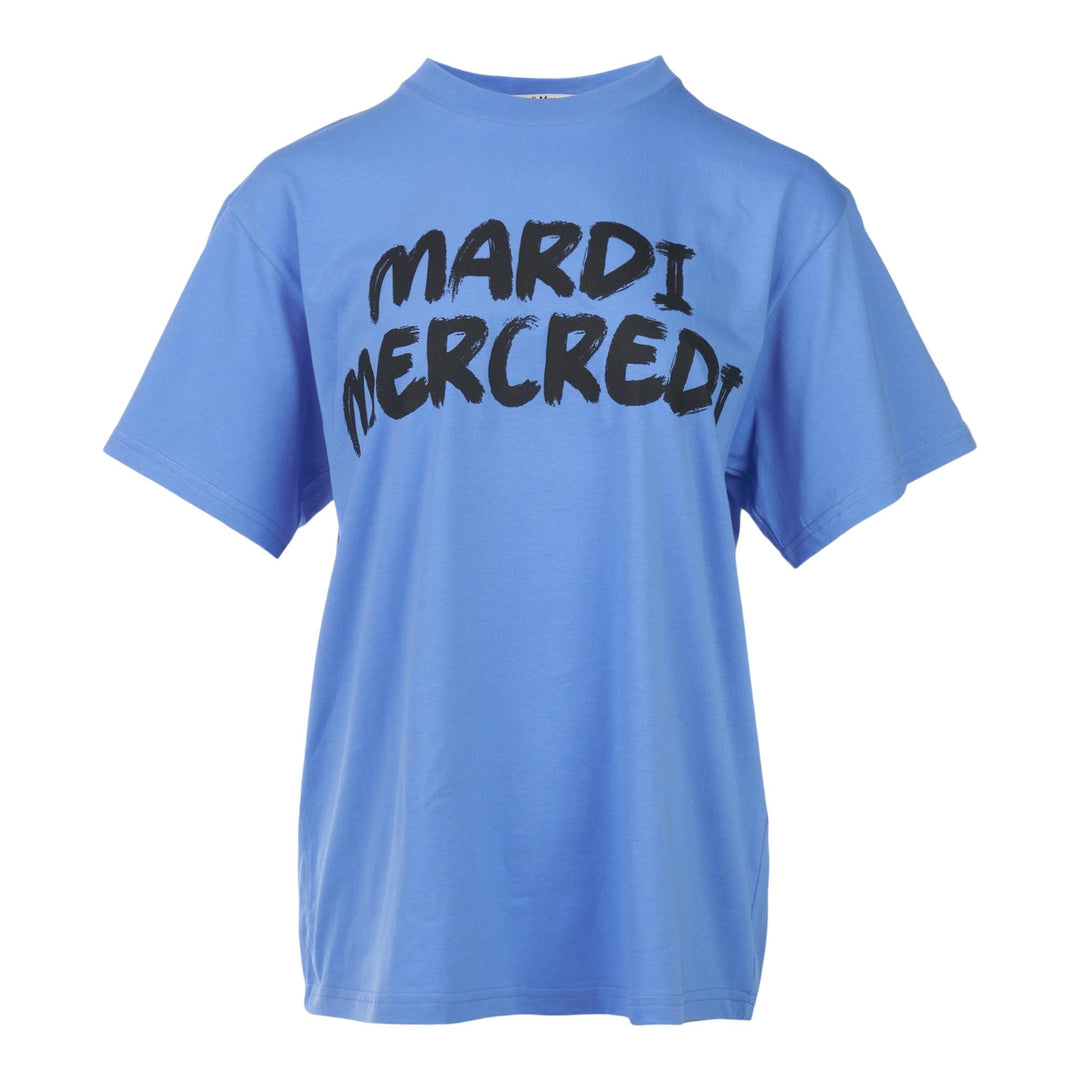 Club21 - Mardi Mercredi - T-Shirt Brush Logo - TEES - Blue