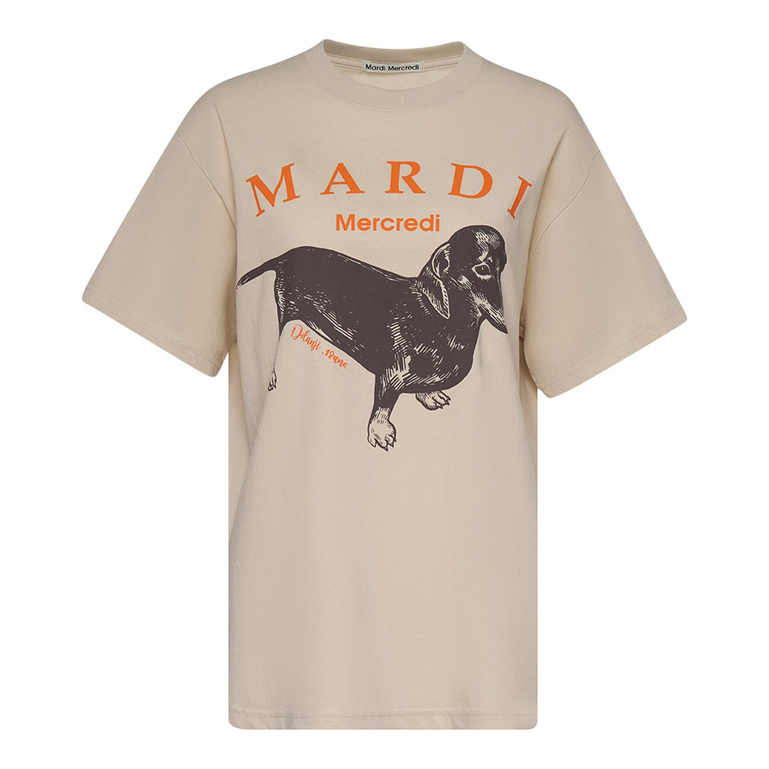 Club21 - Mardi Mercredi - T-Shirt Ddanji - TEES - Beige