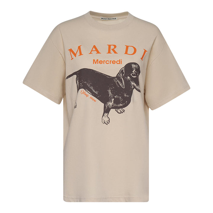 Club21 - Mardi Mercredi - T-Shirt Ddanji - TEES - Beige