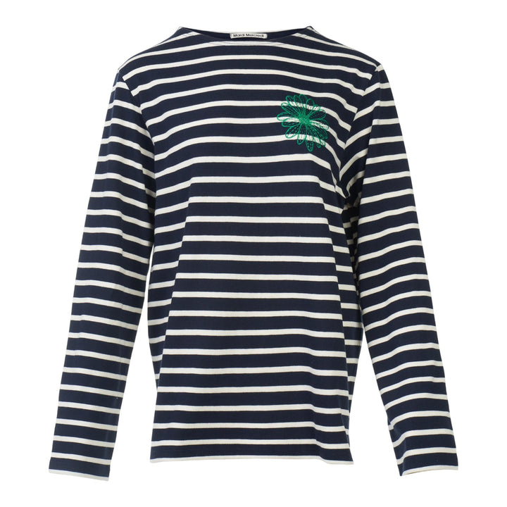 Club21 - Mardi Mercredi - T-Shirt Long Sleeve Stripe - TEES - Navy