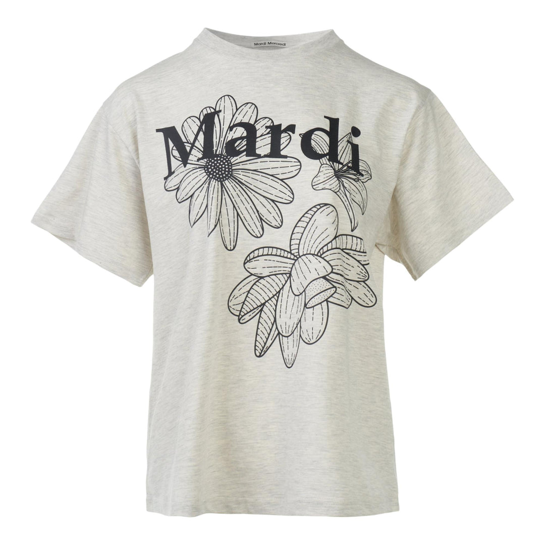 Club21 - Mardi Mercredi - T-Shirt Triple Flower - TEES - Beige