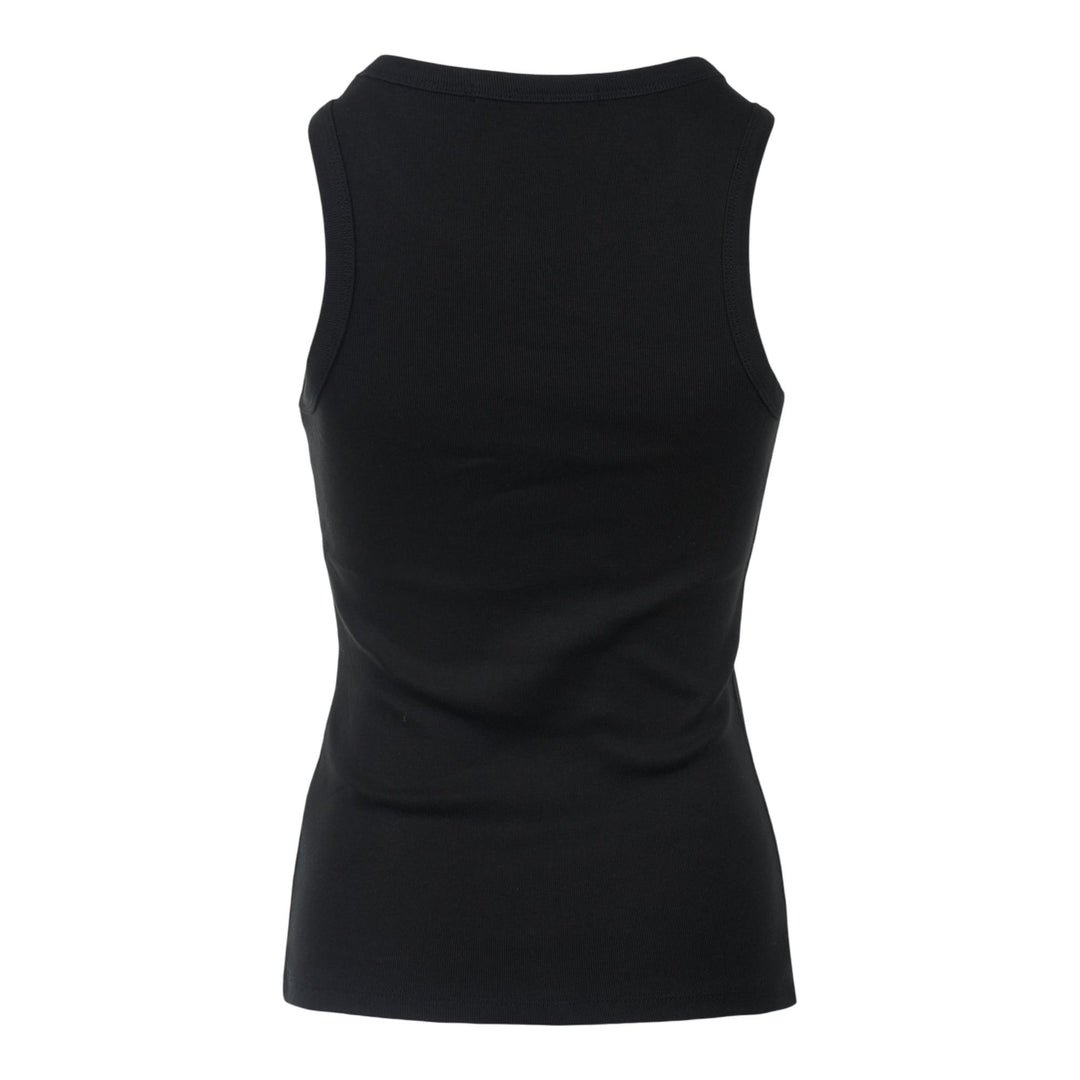 Club21 - Mardi Mercredi - Tank Racer Brush Logo - TANK TOPS - Black