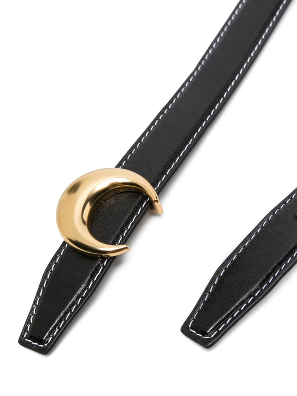 Marine-Serre-Ceinture-Moon-25Mm-Buckle-Belt-Black-2