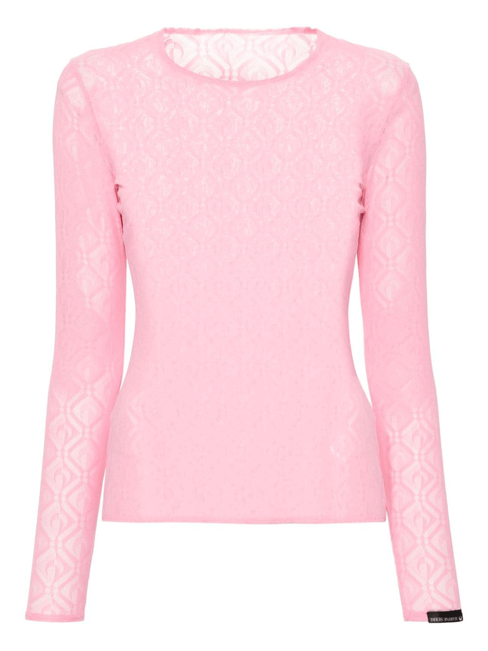 Marine-Serre-Moon-Diamant-Mesh-Jacquard-Tee-Pink-1