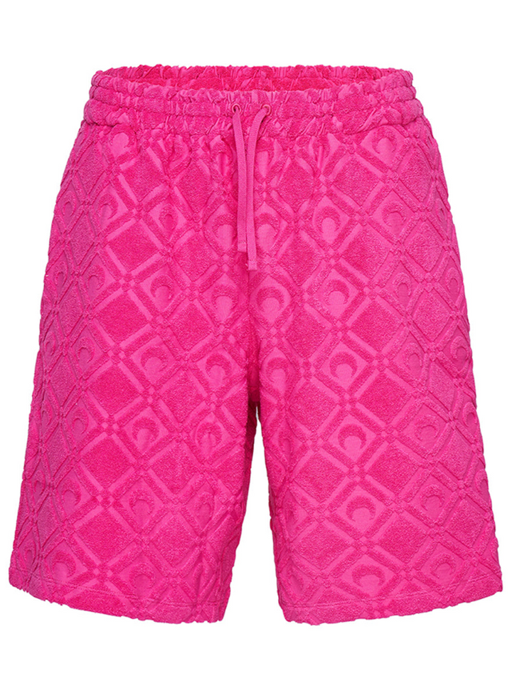 Marine-Serre-Regenerated-Sponge-Jacquard-Shorts-Pink-1