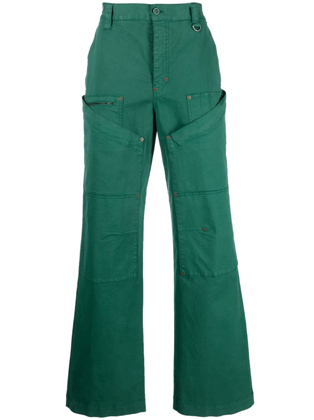 Marine-Serre-Workwear-Dye-Evergreen-Shorts-Green-1