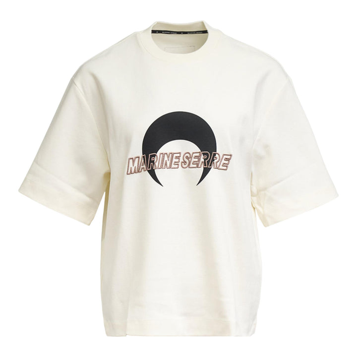 Club21 - Marine Serre - MS Sports Jersey Relaxed T-Shirt - TEES - Purple