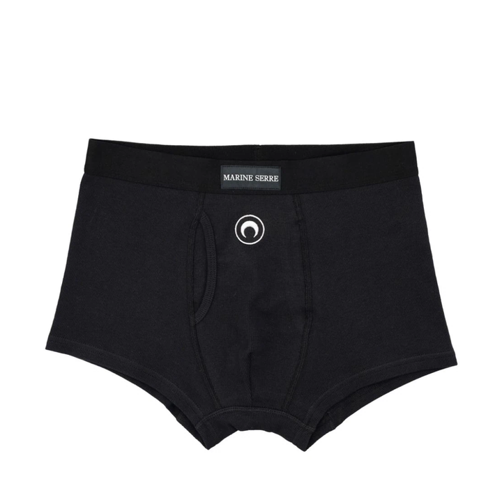 Marine_Serre_Organic_Cotton_Rib_2X2_Boxer_Black