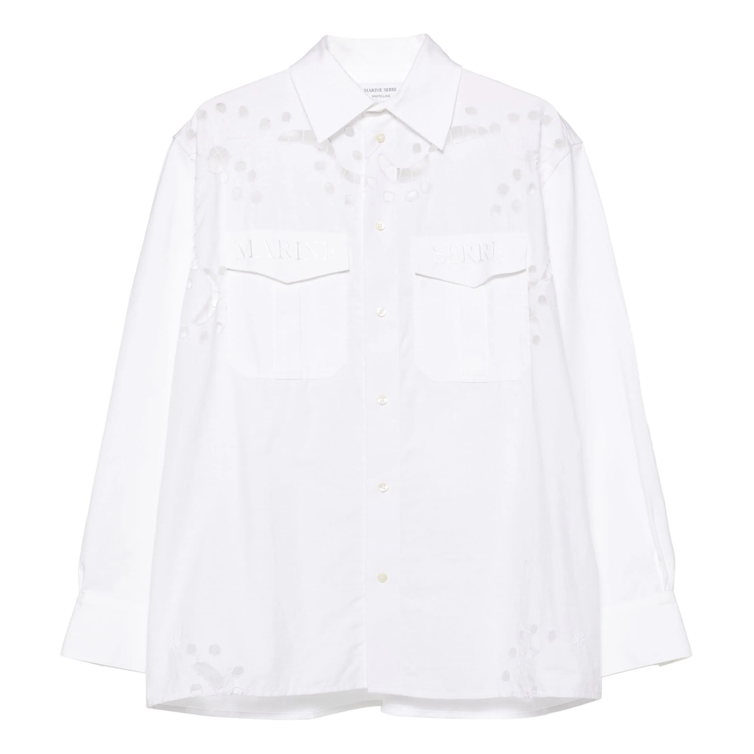 Regenerated Household Linen Blouse