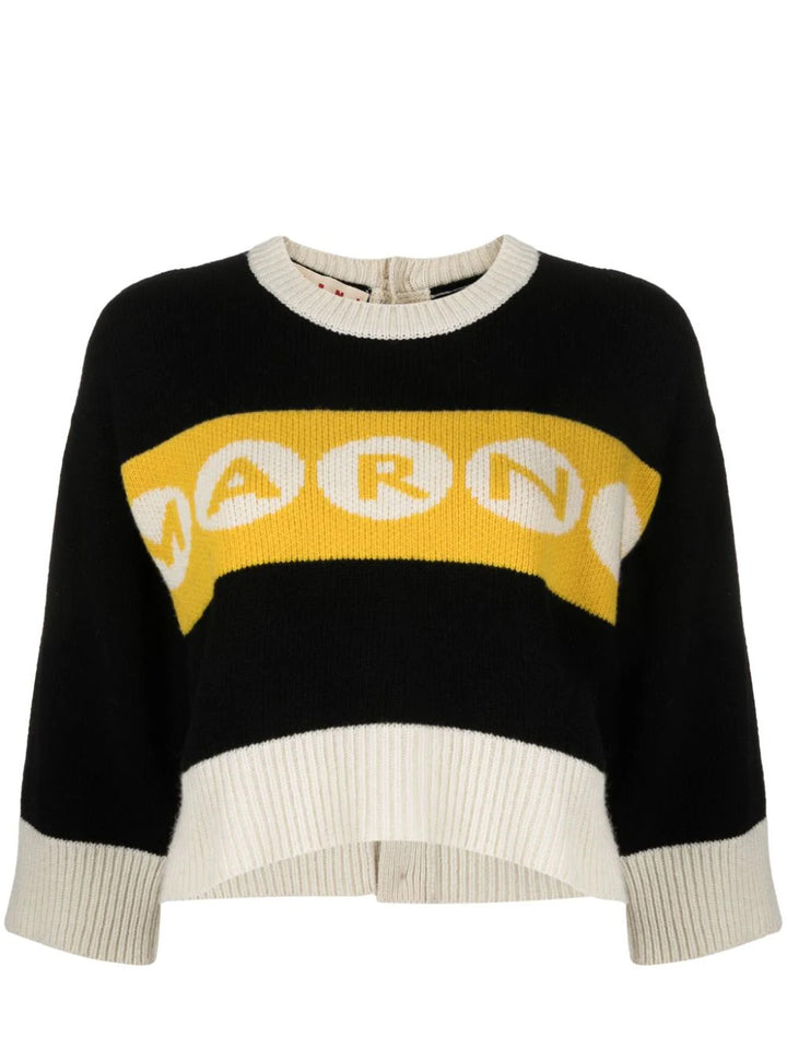 Marni-Roundneck-Sweater-Black-1