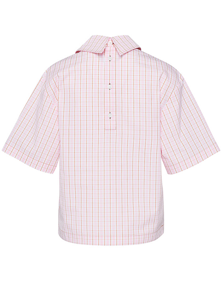 Marni Short Box Shirt With Short Sleeve Pink 2