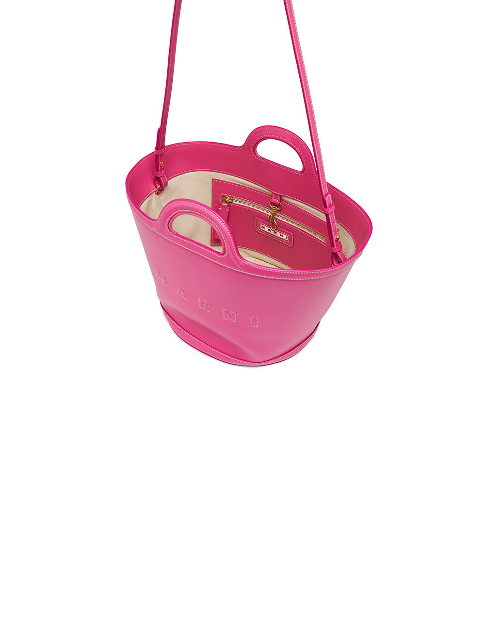 Marni Tropicalia Small Tote Fushia 3