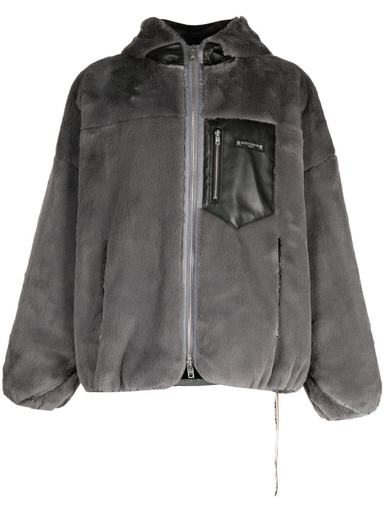 Mastermind deals fur jacket