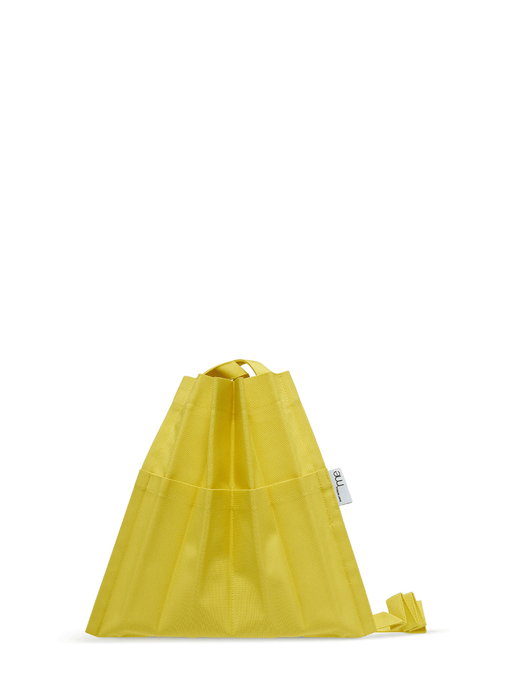 Me Issey Miyake Pocket Pleats Bag Cross Body Yellow 1