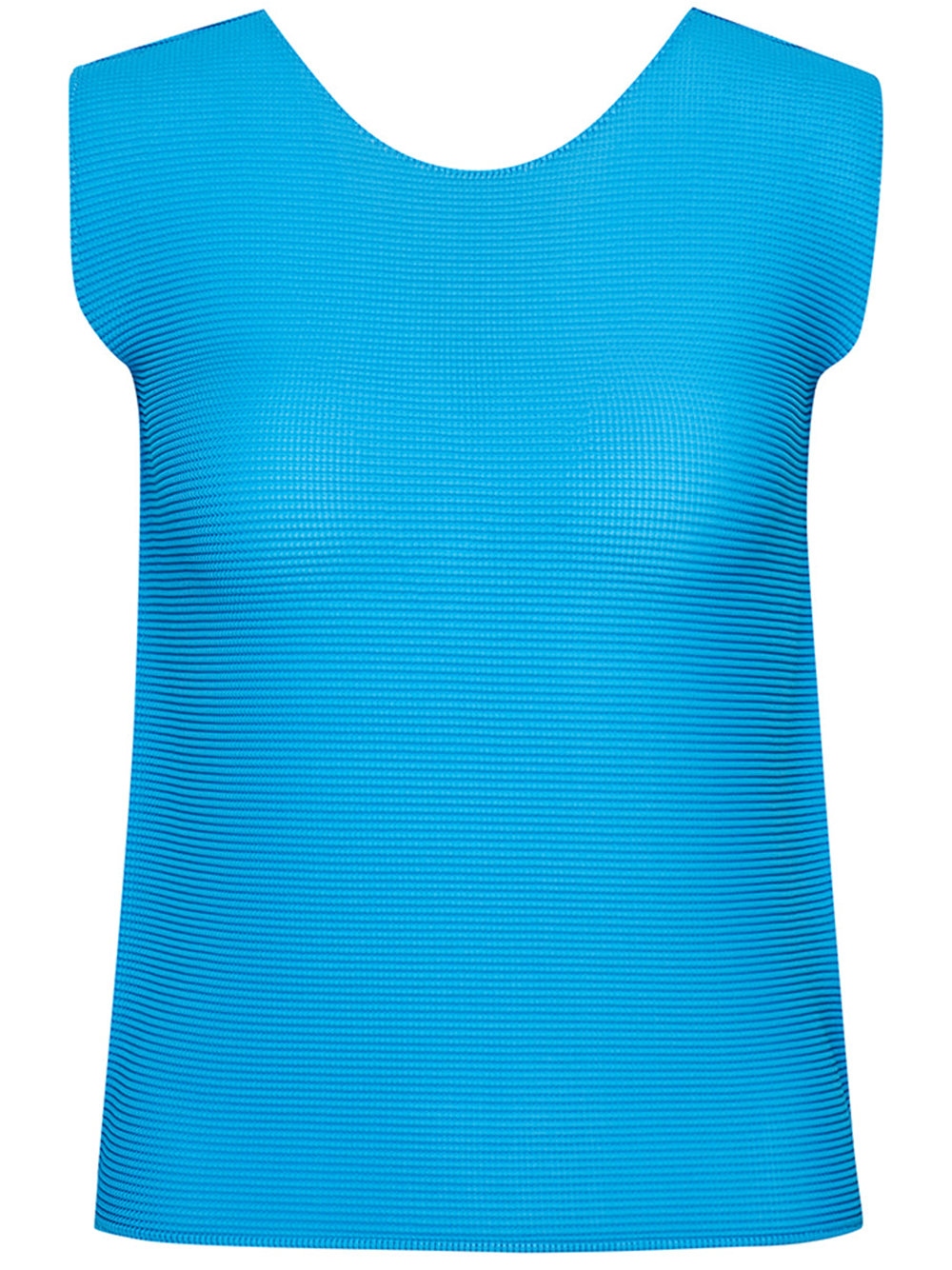 Me Issey Miyake Stretch Pleats 6 Tank Top Sky Blue 1