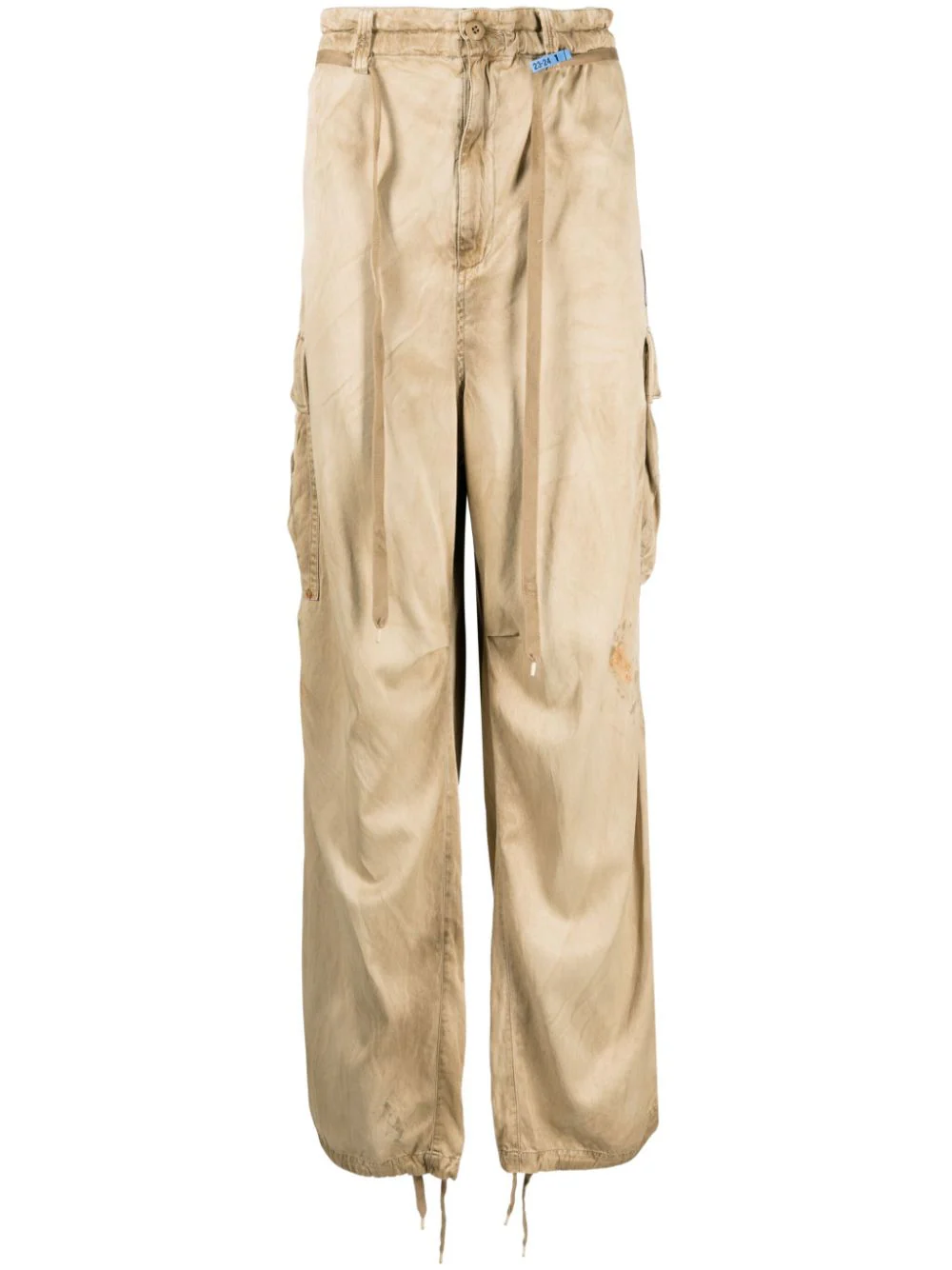 Mihara-Yasuhiro-Big-Cargo-Trousers-Beige-1