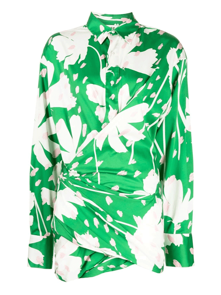 Monse-Foral-Print-Shirt-Dress-Green-1