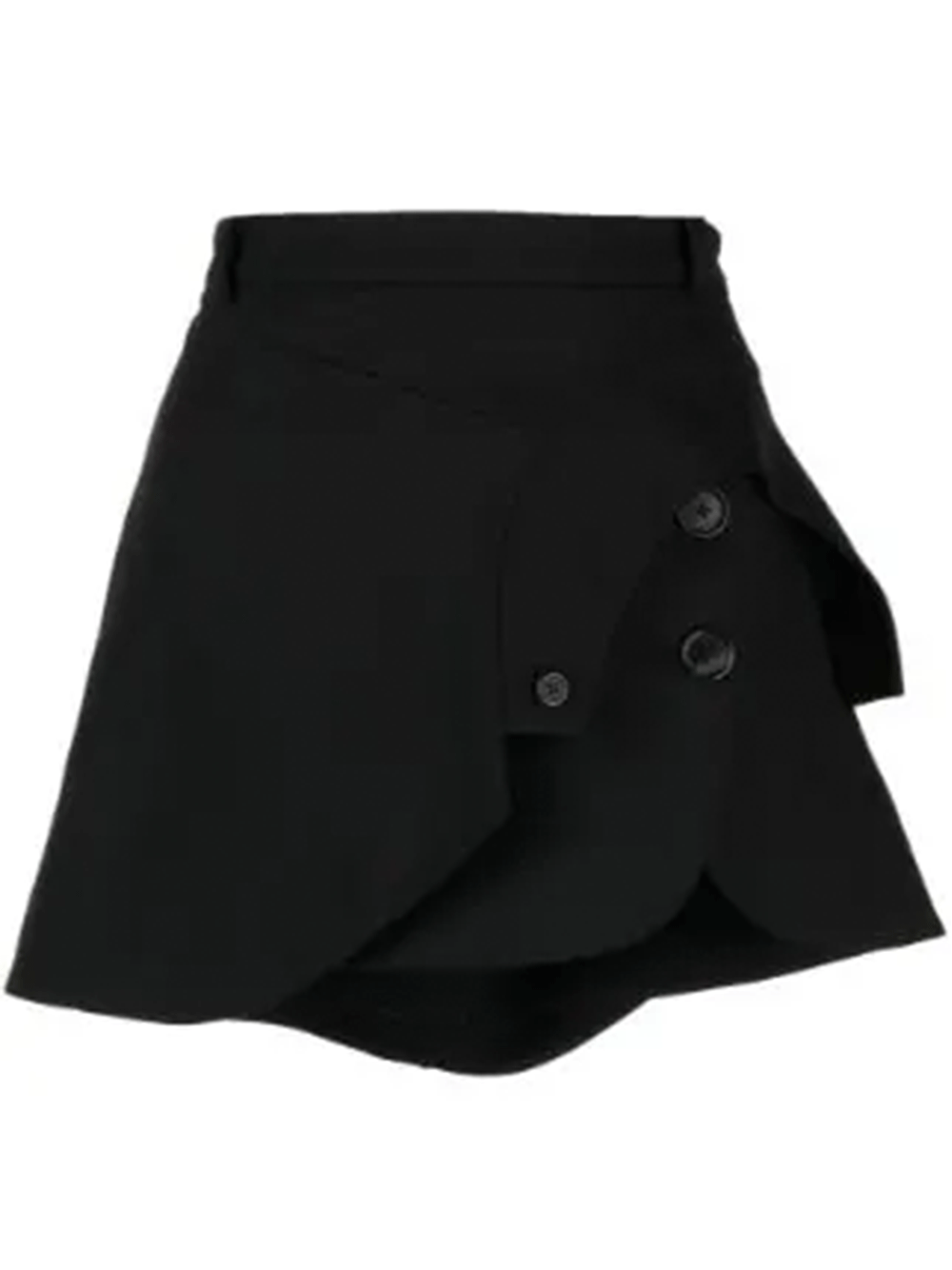 Monse-Jacket-Detail-Mini-Skirt-Black-1