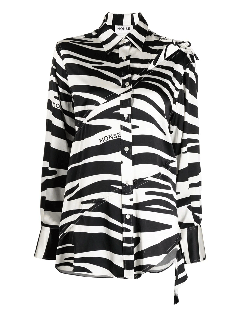 Monse-Zebra-Slashed-Blouse-Animal-Print-1