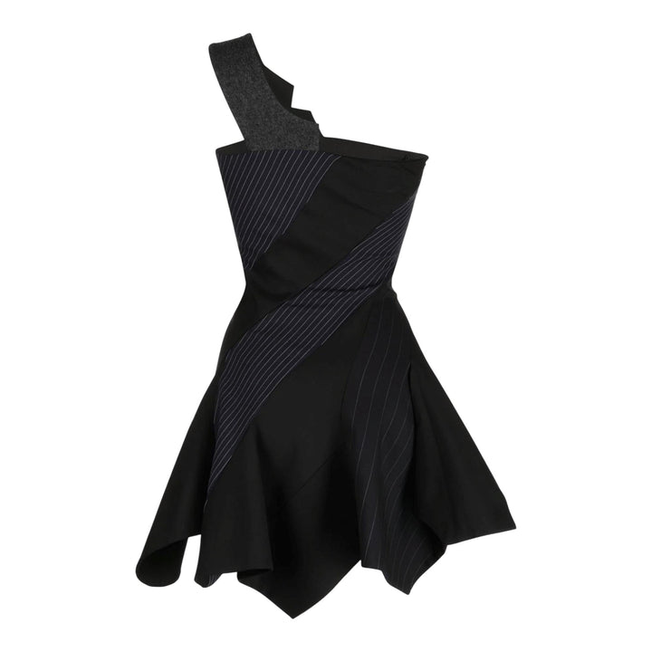 Monse-Spiral-Suiting-Tailored-Dress-Black-2