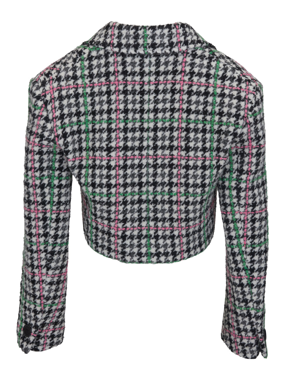 Msgm-Checkered-Single-Breasted-Cropped-Jacket-Checks-2