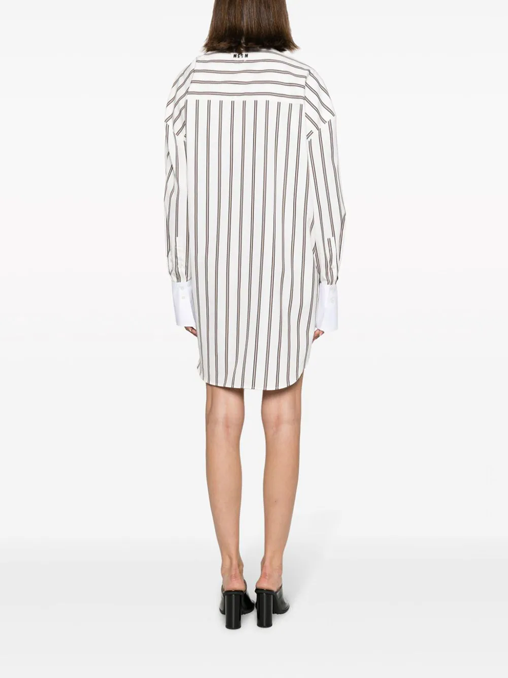 Msgm-Knotted-Details-Stripe-Shirt-Dress-Stripes-4