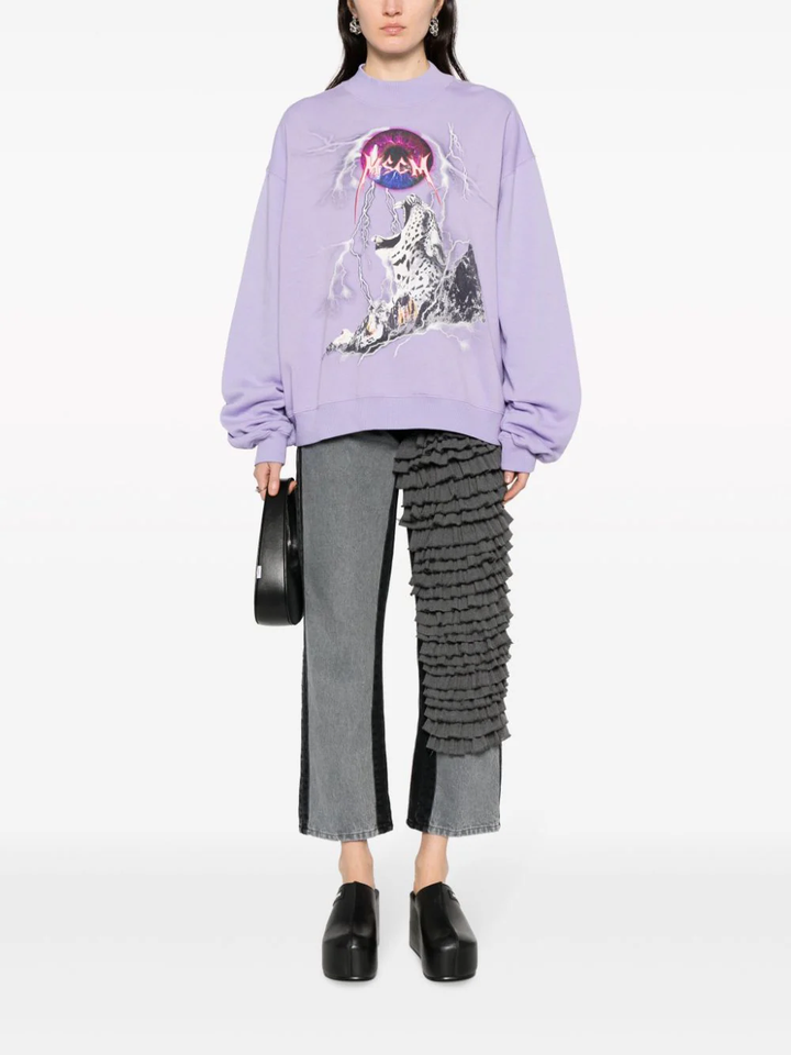 Msgm-Lightning-Graphic-Print-Sweatshirt-Lilac-2