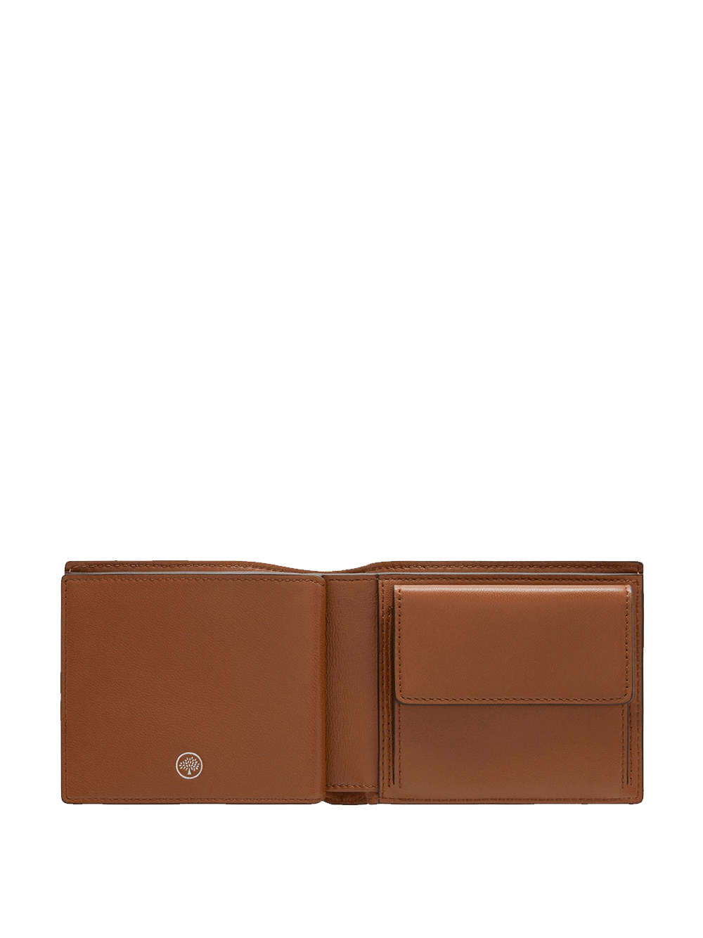 Mulberry 8 Card Coin Wallet Two Tone Scg Brown 2