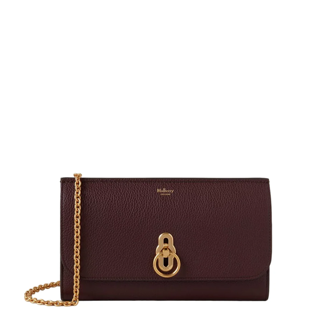 Amberley Clutch Small Classic Grain (Oxblood)