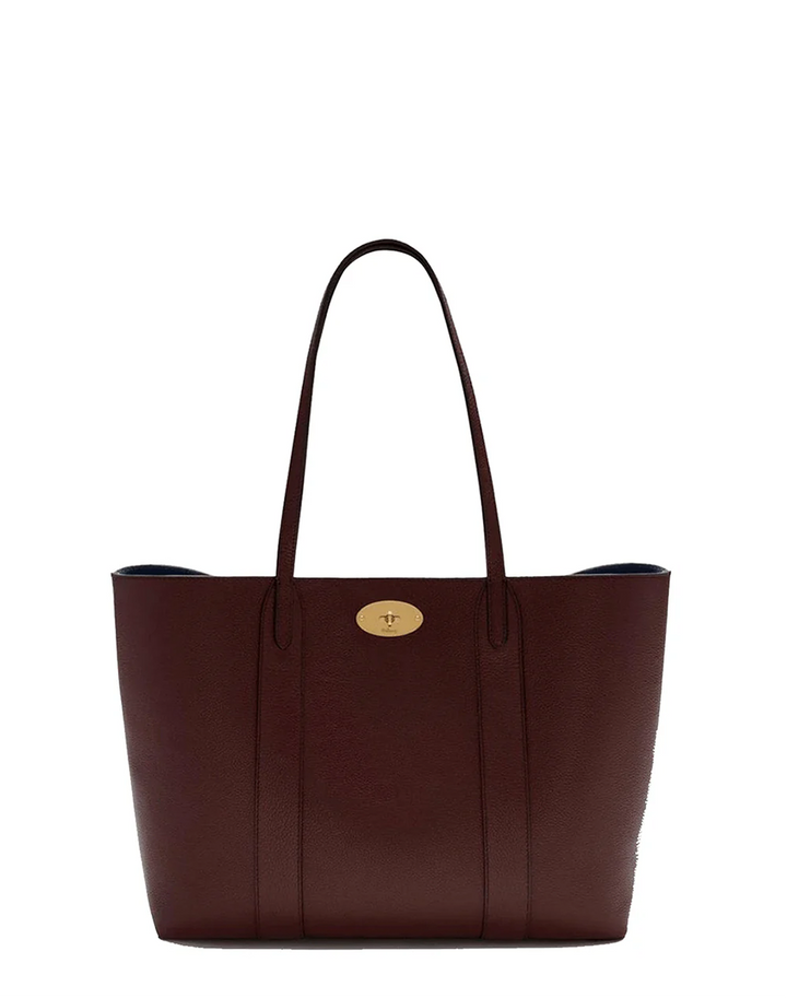 Bayswater Tote Small Classic Grain (Burgundy)