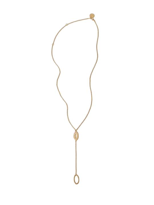 Bayswater Long Necklace Plated Brass (Gold)