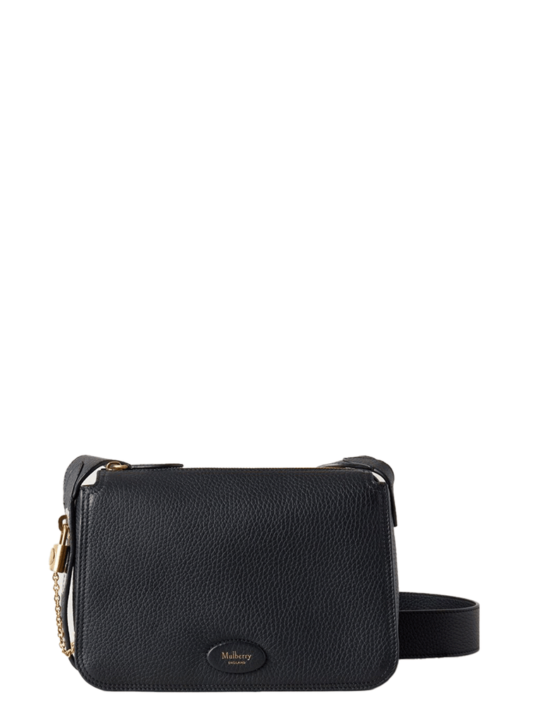 Mulberry Billie Leather Crossbody Bag - Black