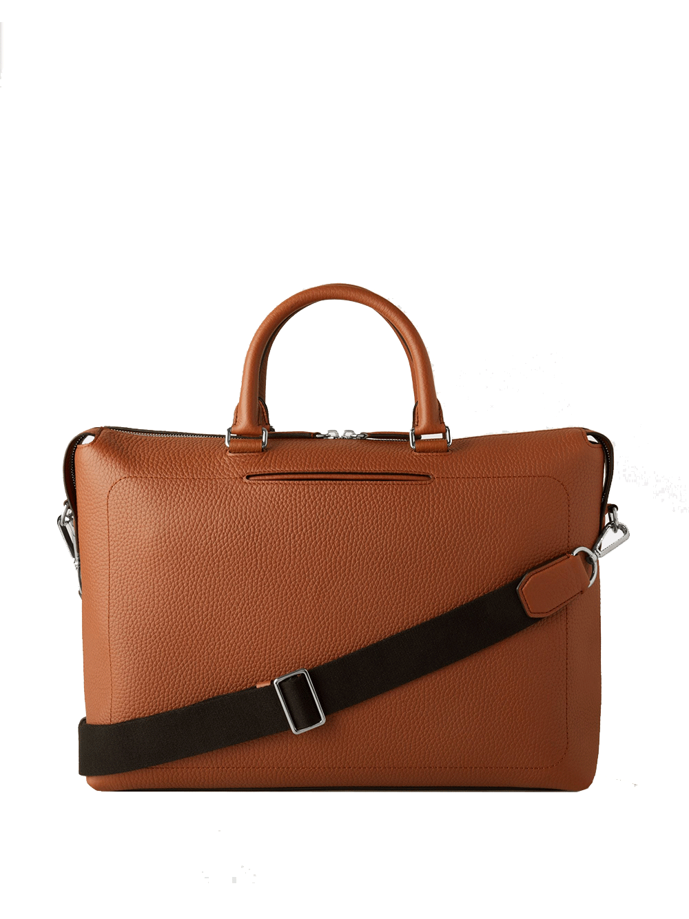 Mulberry City Briefcase Heavy Grain Brown 2