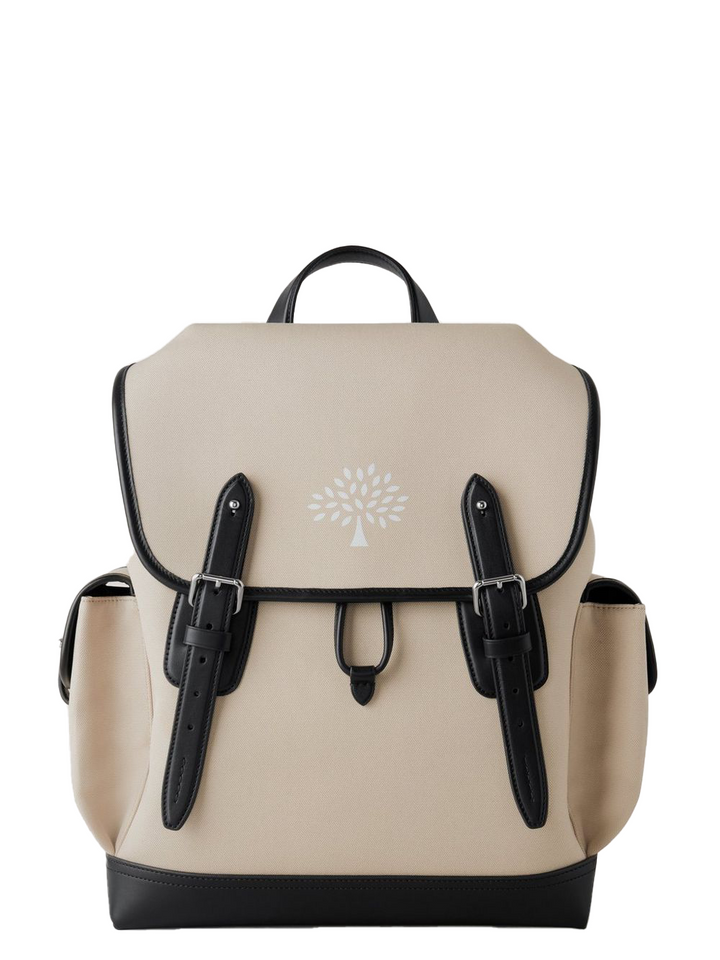 Mulberry Heritage Backpack Canvas Chalk Natural 1