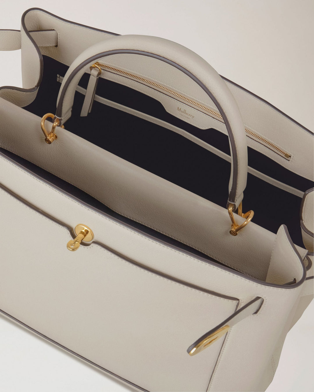 Mulberry Islington Silky Calf Off-White 4