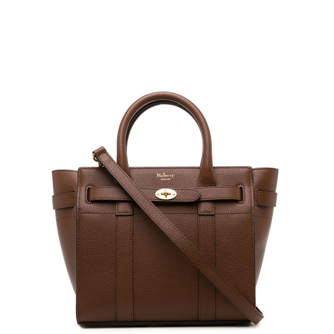 Mini Zipped Bayswater Oak Small Classic Grain