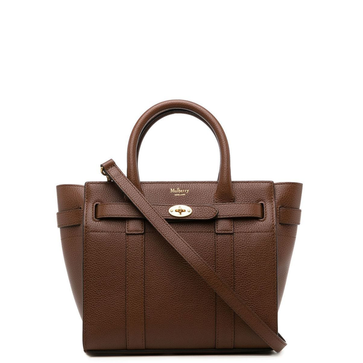 Mini Zipped Bayswater Oak Small Classic Grain