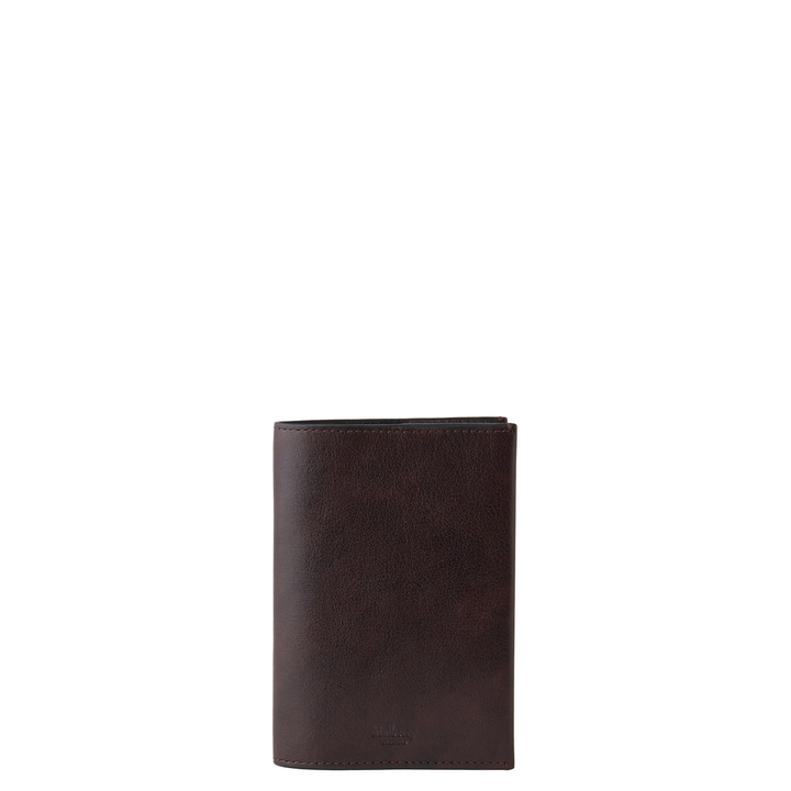 Passport Slip Dark Chocolate Two-Tone Leather