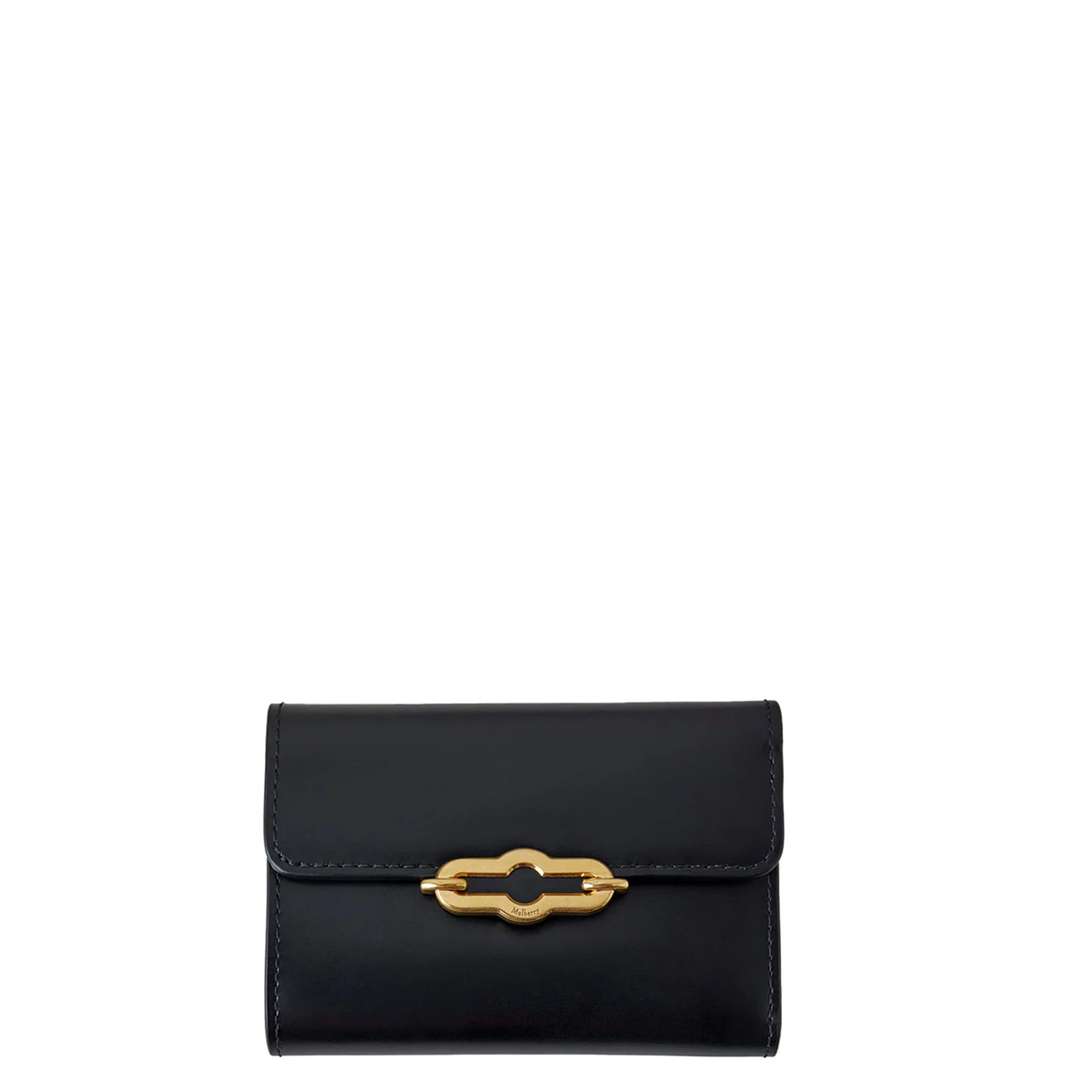 Pimlico Compact Wallet Black Super Lux Calf