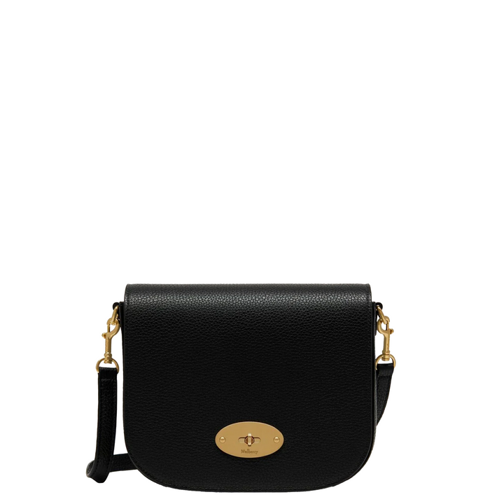 Small Darley Satchel Small Classic Grain (Black)