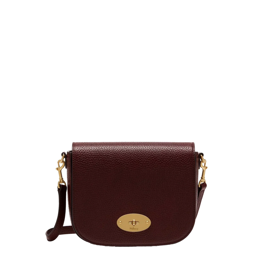 Small Darley Satchel Small Classic Grain (Oxblood)