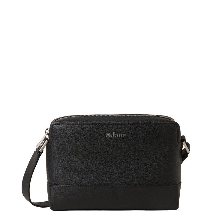 Small Farringdon Messenger Black Small Pebble Grain