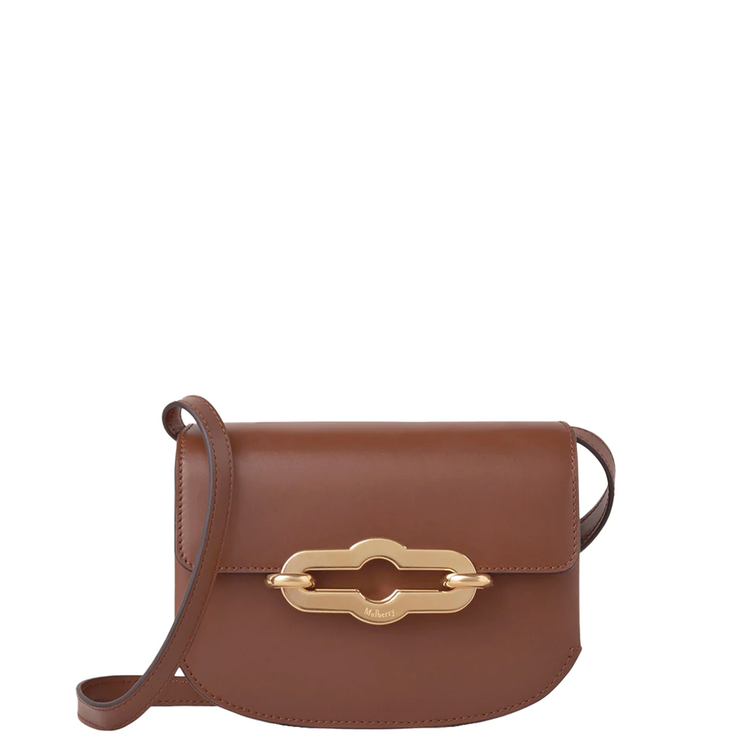 Small Pimlico Satchel Oak Super Lux Calf