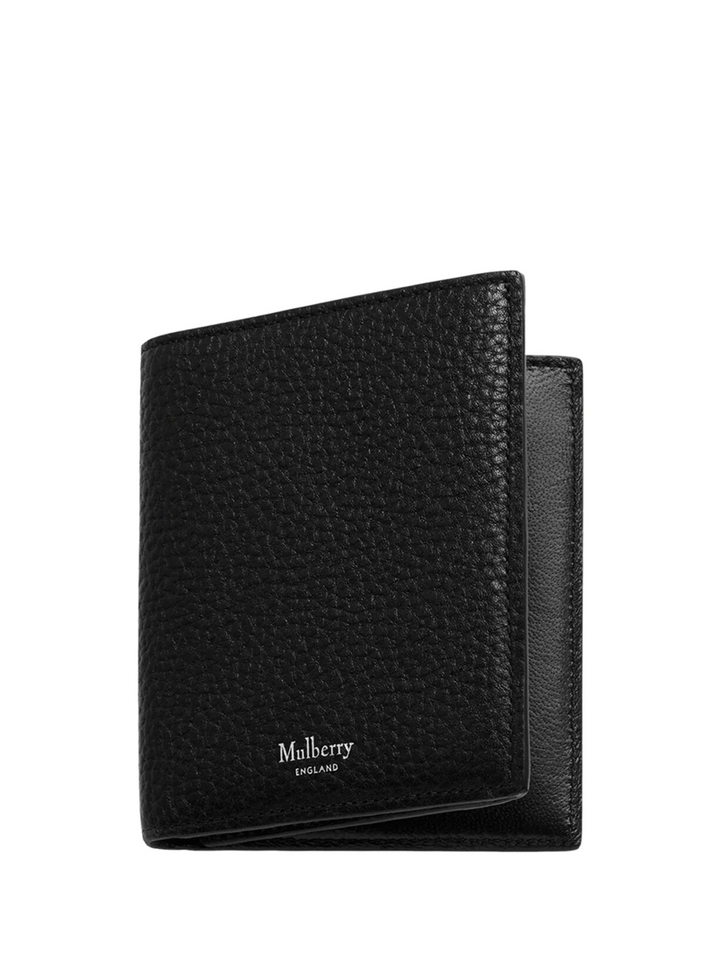 Trifold Wallet Small Classic Grain (Black)